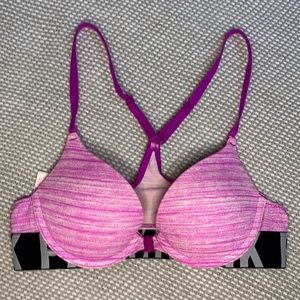 PINK Front Close Push-Up Bra 32A